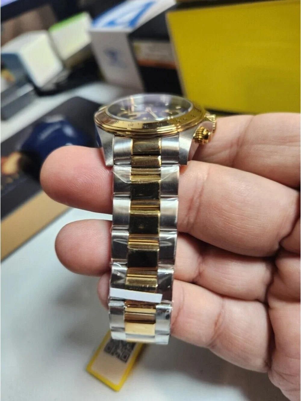 Invicta Speedway Torvane Men's Watch - 39.5mm, Steel, Gold (3644)